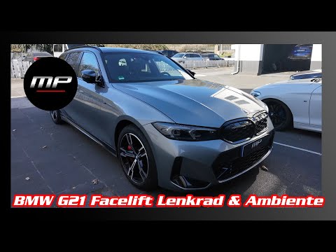 BMW G21 - Performance steering wheel, enhanced ambient lighting and a few details - Marx Performance