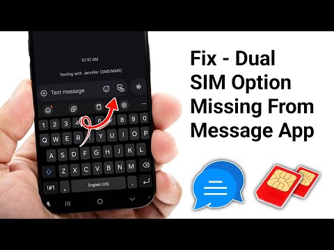 Dual SIM Option Missing From Message App | Change Default SIM for Message in Android