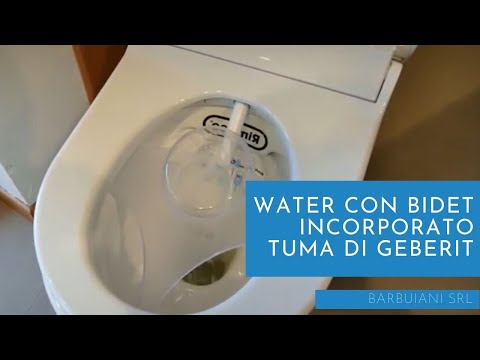 Geberit Aquaclean Tuma Built-in Bidet Toilet - The toilet with integrated bidet function