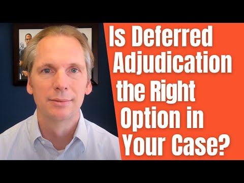 YouTube video about: What is deferred adjudication?