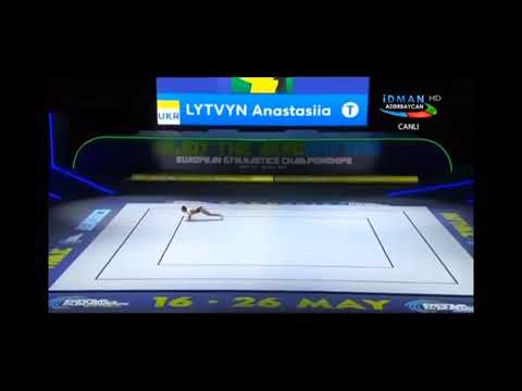 LYTVYN Anastasiia (UKR) - SENIORS IW Aerobic Gymnastics European Championships 2019