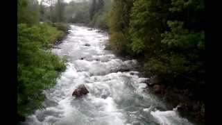 preview picture of video 'Il rombo del fiume Noce in Val di Sole - Trentino'