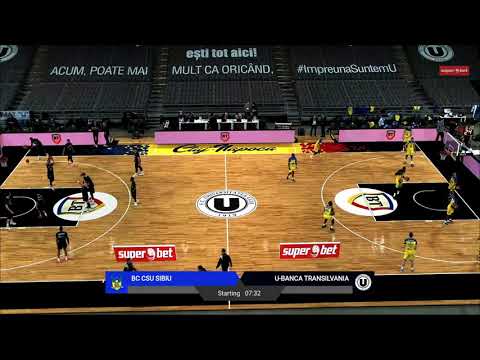 FINAL 8 Cupa României 2021: BC CSU Sibiu - U-BT Cluj-Napoca
