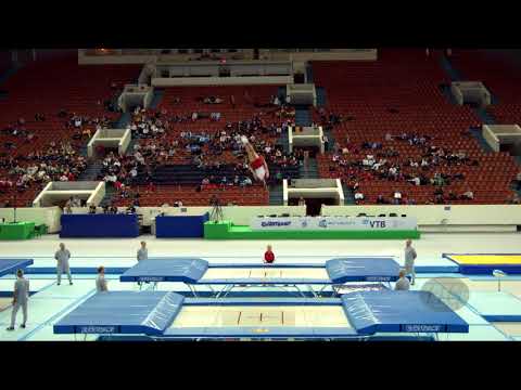 KJAER Benjamin (DEN) - 2018 Trampoline Worlds, St. Petersburg (RUS) - Qualification Trampoline R2