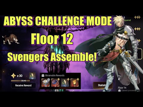 Epic Seven - Abyss Challenge Mode - Floor 12: Sven - Tips, Tricks, & Strategies