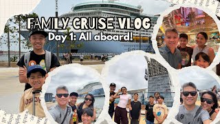 CRUISE DAY 1: ALL ABOARD! FAMILY CRUISE - PINOY FAMILY SA AUSTRALIA