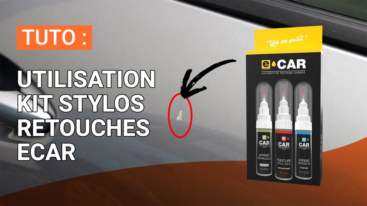 Tuto : Utilisation du kit stylos retouches ECAR