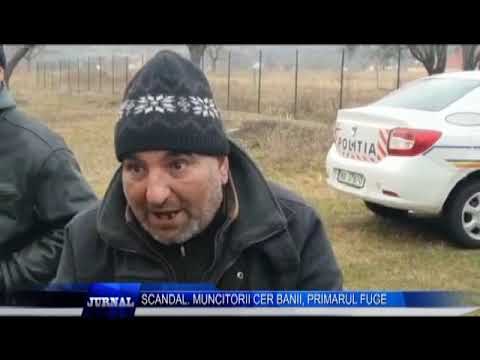 SCANDAL MUNCITORII CER BANII PRIMARUL FUGE