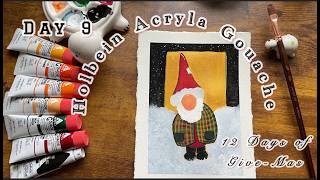 Day 9: HOLBEIN ACRYLA GOUACHE 🎨😁 (CLOSED)