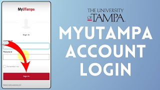 MyUTampa Login | How to Sign into My UTampa Student Portal Account in 2024 (EASY!!)