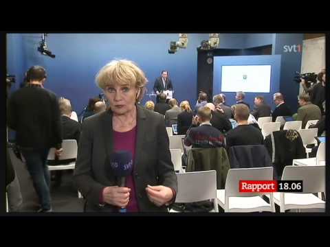 SD fäller regeringens budget och SVT saboterar Löfvens presskonferens