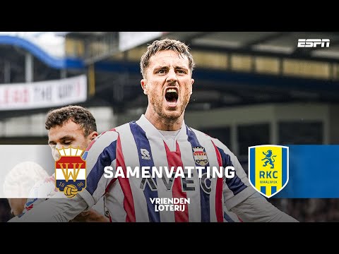 ✨ SCHITTERENDE SOLO en SNOEIHARDE TACKLES 🪚 | Samenvatting Willem II - RKC Waalwijk