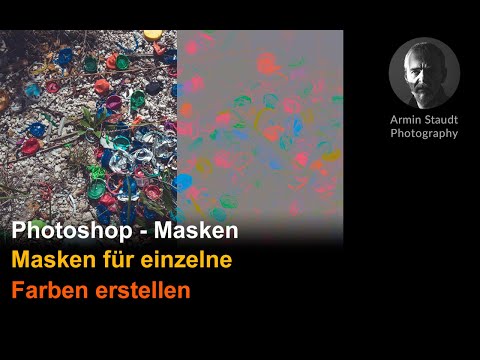 Photoshop - Masken: Masken für einzelne Farben erstellen