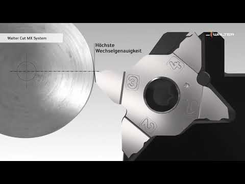 【瓦爾特WALTER】Walter CUT MX system – G3011 G3021 Erfolg vervielfachen – mit vier Schneiden