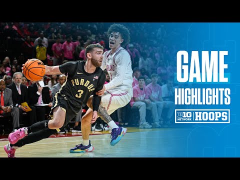 Purdue at Maryland | HIGHLIGHTS | Big Ten Basketball | 02/01/2026