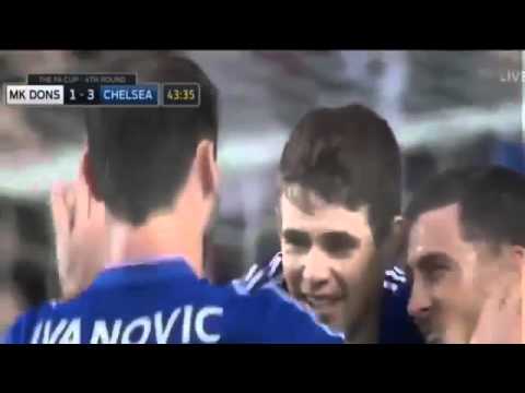 MK Dons 1 - 5 Chelsea Full Match January 31st 2016