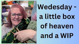 Wednesday can be anything- a little box of heaven from Furls and a work in progress