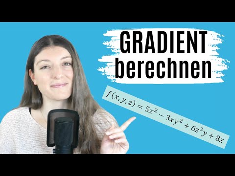 GRADIENT berechnen (MEHRDIMENSIONALE Funktion / Richtung des STEILSTEN ANSTIEGS)