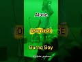 Burna Boy - Alone (Instrumental + Hook) Open Verse beat