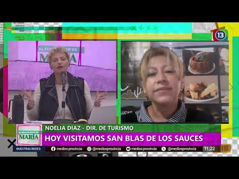 MEDIOS PROVINCIA - NOELIA DIAZ - DIR. DE TURISMO - VISITAMOS SAN BLAS DE LOS SAUCES