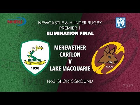 2019 NHRU Semi Finals - Elimination Final - Merewether Carlton v Lake Macquarie
