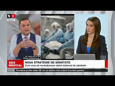 EMISIUNEA 360MEDICAL - B1TV - Noua strategie națională de sănătate 11.12.2022