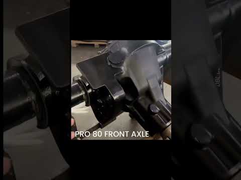 18,000-lb & 11,000-lb Pro 80 Front Axle