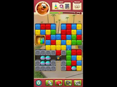 Toon Blast Level 3249 - NO BOOSTERS 🐻🐺🐱 | SKILLGAMING ✔️