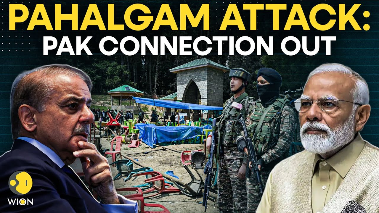 Pahalgam Attack LIVE: Pak Link EXPOSED! NIA Names 7 Terrorists, 4 Based in Pakistan | WION Live