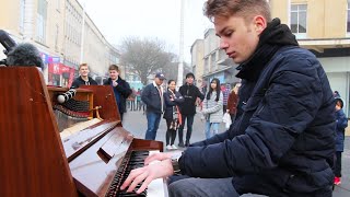 I played DANCE MONKEY on piano in public