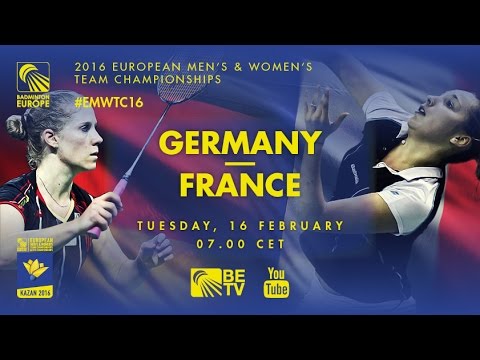 Badminton - Luise Heim (GER) vs Yaelle Hoyaux (FRA) - Group Stage, EWTC 2016