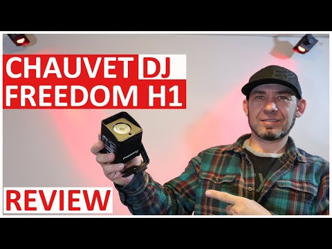 Chauvet Freedom H1 Review | Freedom H1 as Uplight? || How To Operate