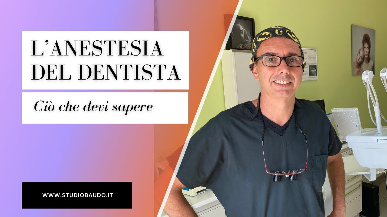 ANESTESIA DAL DENTISTA. Tutto ciò che devi sapere.