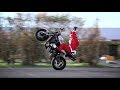 Santa Claus Freestyle Motorbike - Jorian Ponomaref...