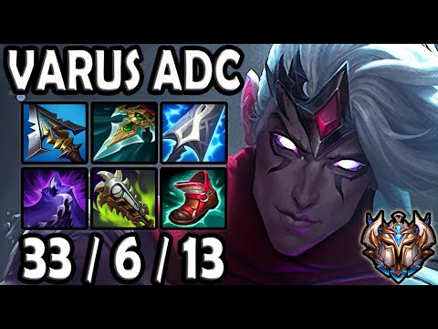 Varus vs Kaisa [ PENTA KILL ] ADC- Korea Challenger Patch 11.11 ✔️