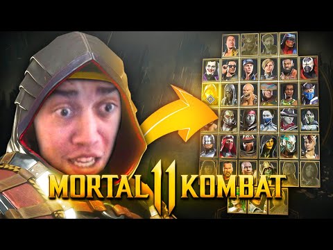 Scorpion Main RAGES Trying to Learn a NEW Character on Mortal Kombat 11!
