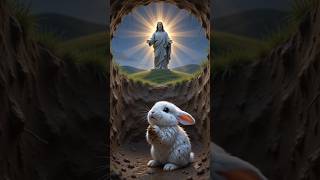 The Tiny Bunny Was Trapped… Then Jesus Saved Him 😭🐰✝️ #jesuscristo #jesus #oração #faith #fé