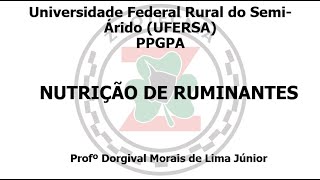 Fermentação, digestão, absorção e metabolismo de carboidratos I
