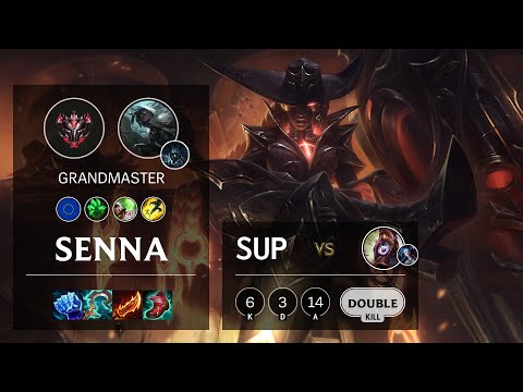 Senna Support vs Lulu - EUW Grandmaster Patch 11.7
