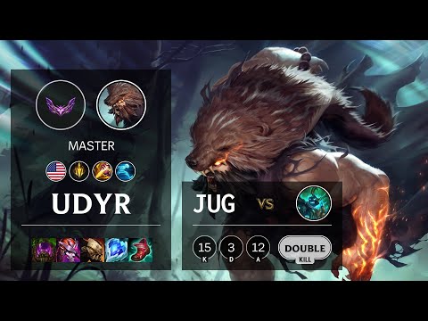 Udyr Jungle vs Hecarim - NA Master Patch 12.4