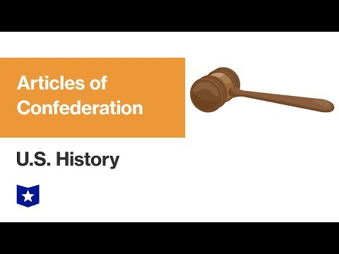 U.S. History | Articles of Confederation
