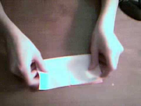 howto: make a origami dove
