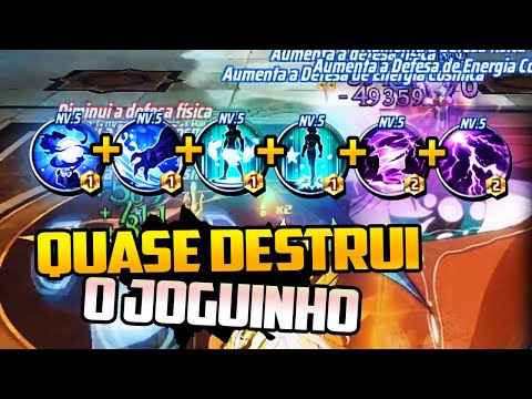 USEI TODAS AS SKILLS DO POSEIDON ANTES DA ONDA E BUGUEI O JOGO | Saint Seiya Awakening