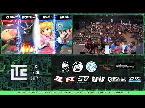 Lost Tech City 2022 - Doubles Winners Semi - ArmyOli & Kurry VS MuteAce & Dark Wizzy - SSBU Ultimate