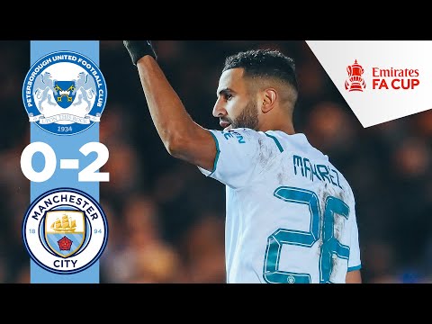 THAT GREALISH TOUCH..! | Peterborough 0-2 Man City | Mahrez + Grealish goals! | FA Cup Highlights