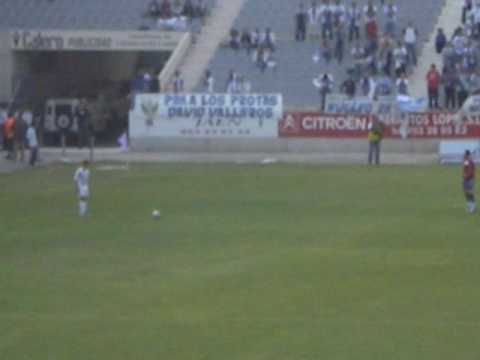 Real Jaén - Leganés ocasión fallada