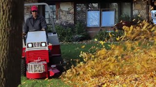 Clear Leaves with 4000 CFM of Air – Ventrac KA160 Blower – Simple Start