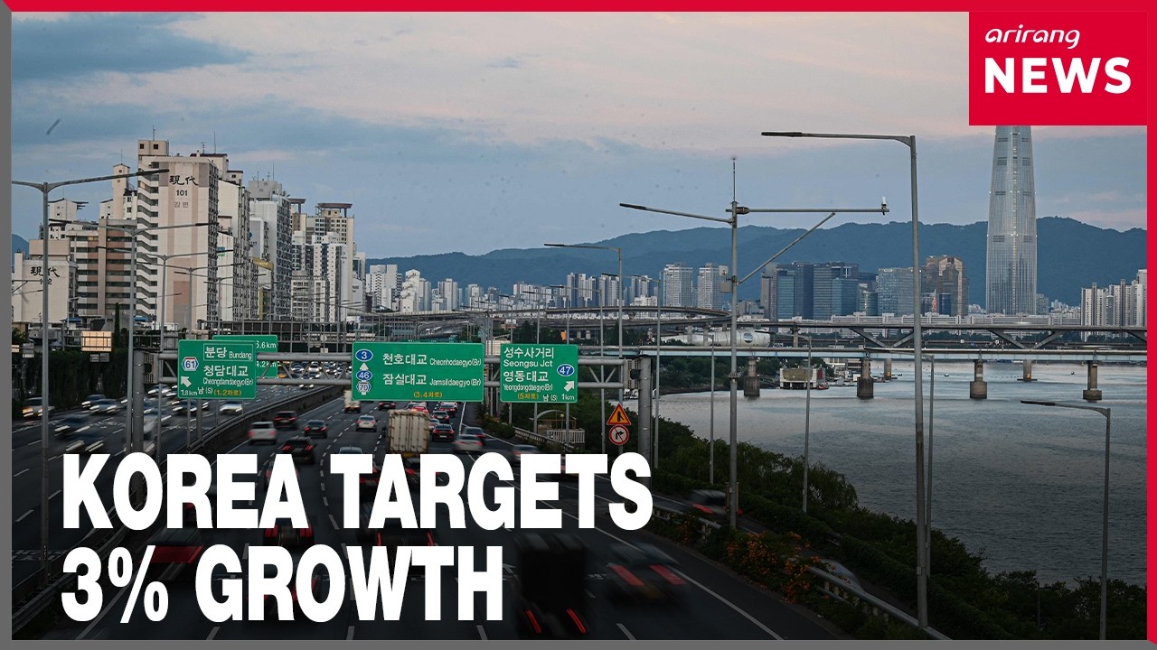 South Korea targets 3% GDP growth fueled by semiconductor sector rebound