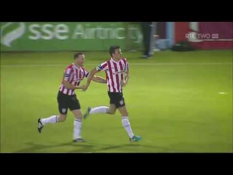 Three Sent Off - Drogs 2-2 Derry FAI Cup QF  12th Sept 2014