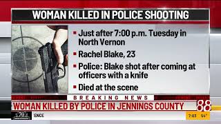 Knife wielding woman killed by police in North Vernon, Indiana